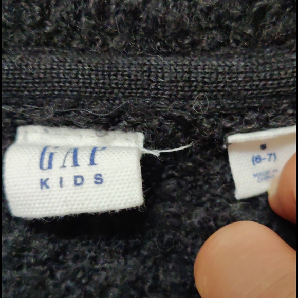 Q) *💖 2/$15 or 4/$25,Gap kids black dress, sz 6-7 girls - Picture 2 of 5